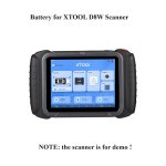 Battery Replacement for XTOOL D8W Wireless Diagnostic Tool